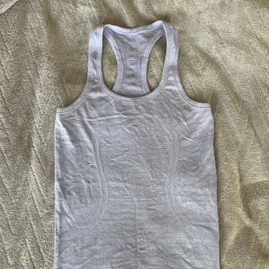 Size 4 Lululemon Swiftly Tech Racerback Heathered Lilac